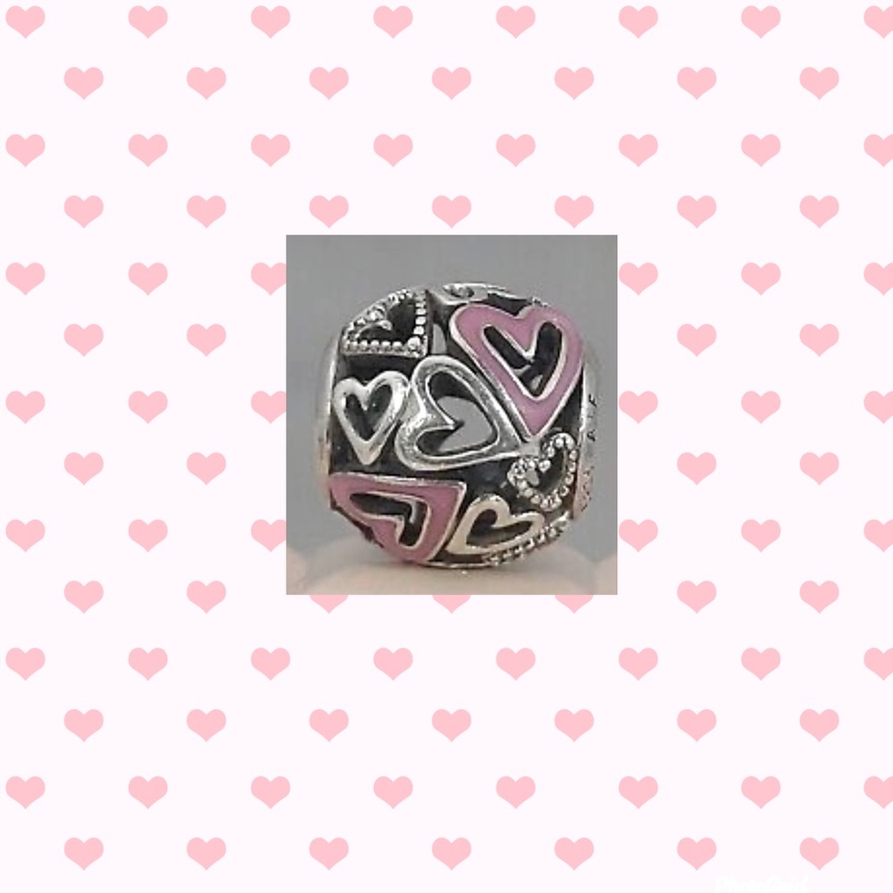Pandora Openworks Heart charm